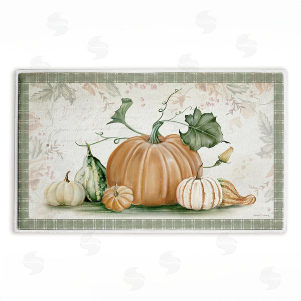 stupell industries Danielle Murray | Harvest Gourds Motif Plush Bath Mat