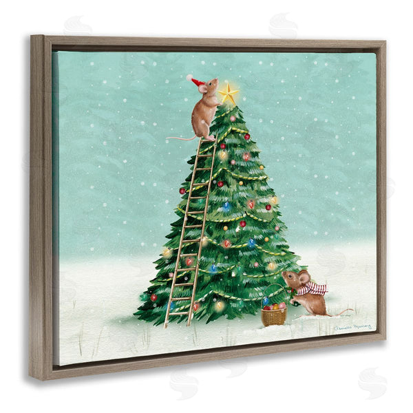 Stupell Industries Danielle Murray | Merry Mice Motif