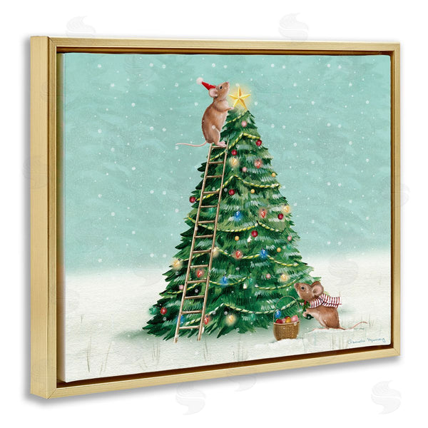 Stupell Industries Danielle Murray | Merry Mice Motif