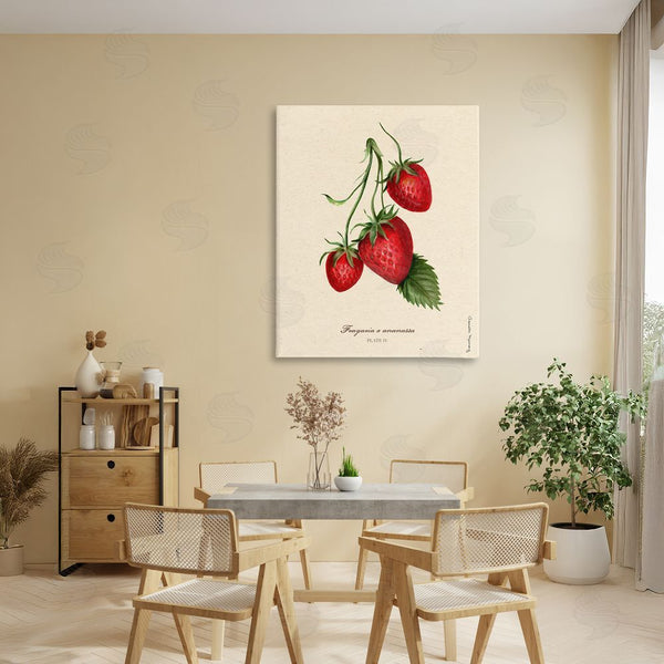 Stupell Industries Danielle Murray | Strawberry Fruit Portrait
