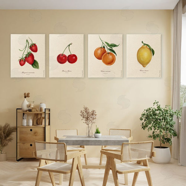 Stupell Industries Danielle Murray | Vintage Fruit Portraits Wall Art