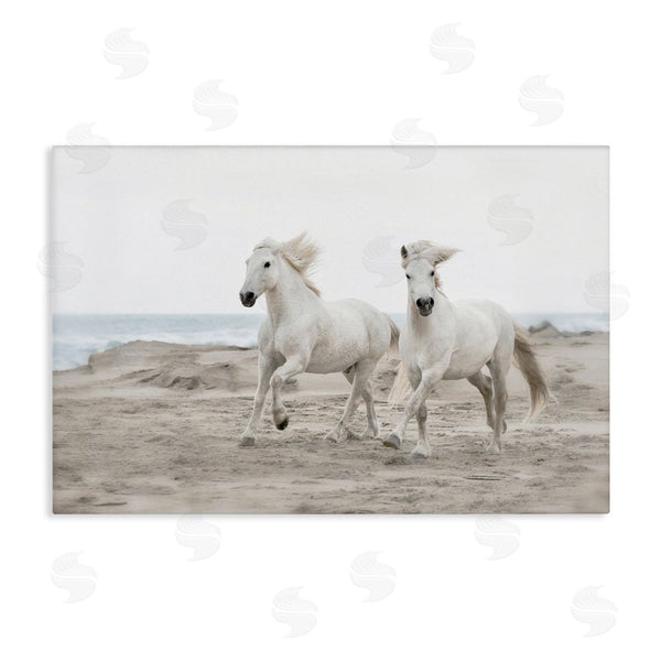 stupell industries Danita Delimont | Beach Running Horses