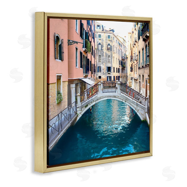 Stupell Industries Danita Delimont | Canal Bridge City Architecture Wall Art