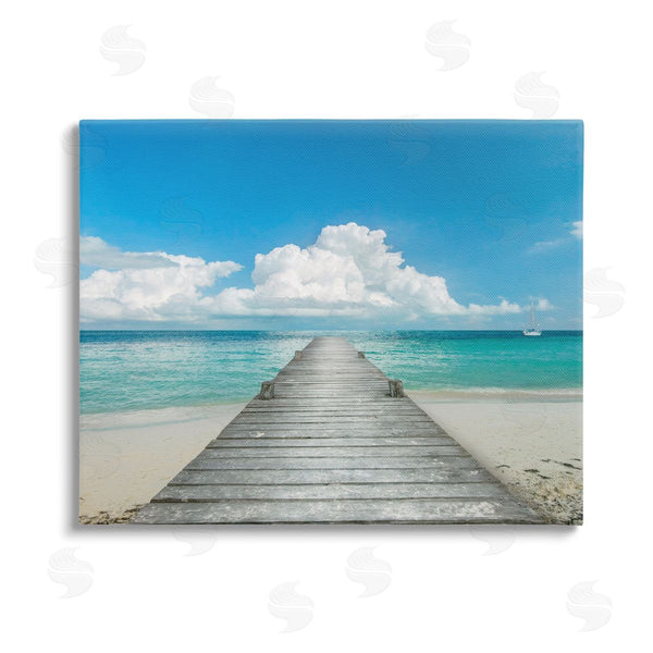 stupell industries Danita Delimont | Clear Blue Beach Sky Wall Art