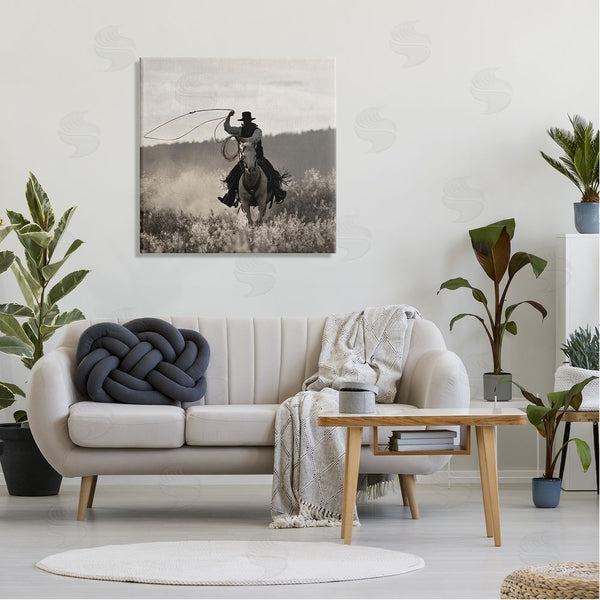 Stupell Industries Danita Delimont | Cowboy Lasso Western Photography Wall Art