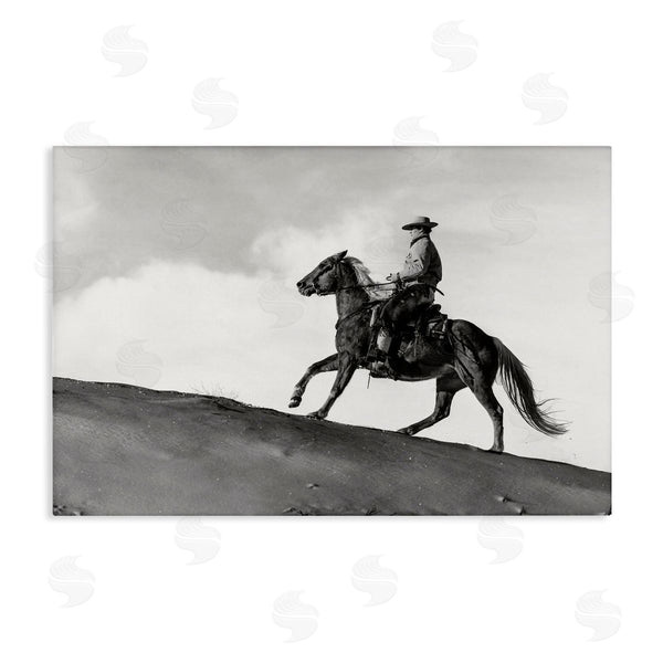 stupell industries Danita Delimont | Cowboy Racing Up Slope
