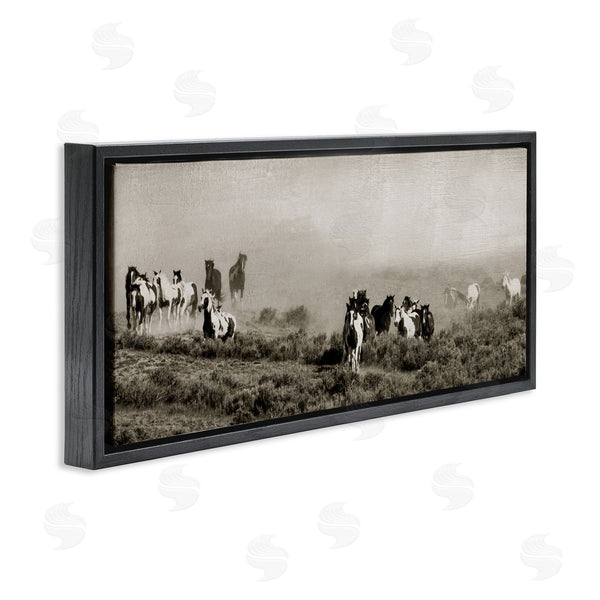 Stupell Industries Danita Delimont | Dust Up Horse Stampede