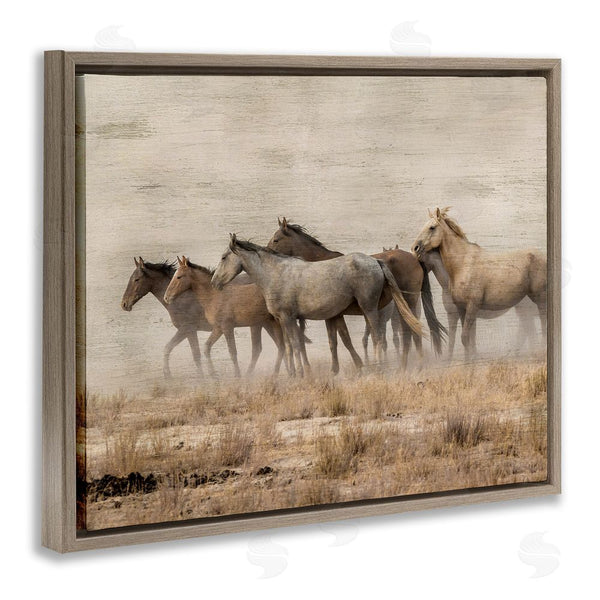 Stupell Industries Danita Delimont | Galloping Horse Herd Countryside Wall Art