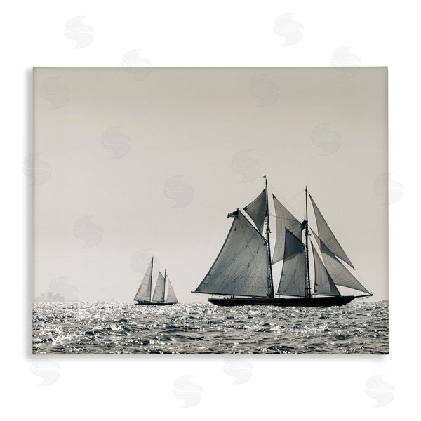 stupell industries Danita Delimont | Grand Ocean Ships Nautical Sailing Scene Muted Photography Wall Art