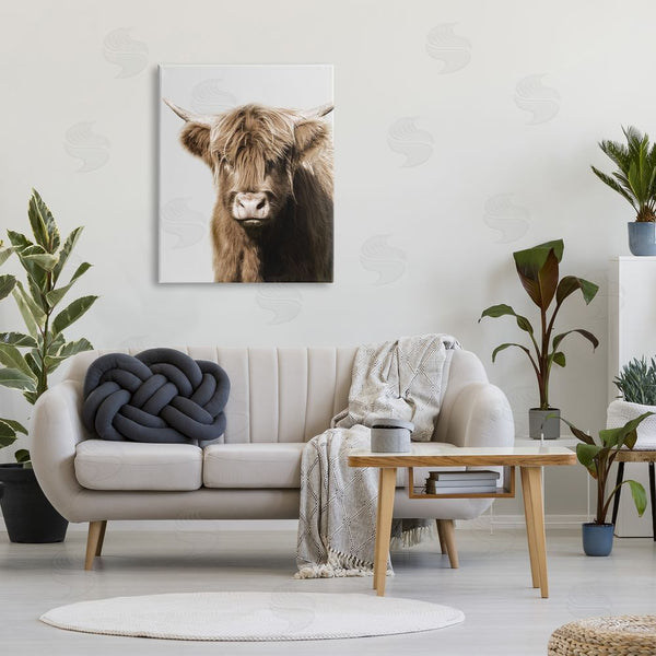 Stupell Industries Danita Delimont | Highland Cattle Close-Up Wall Art