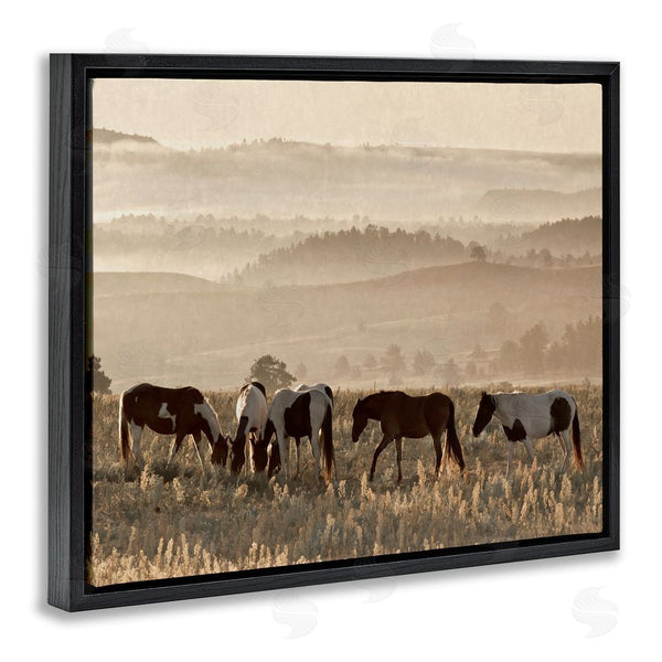 Stupell Industries Danita Delimont | Horses Grazing Rolling Hills Wall Art