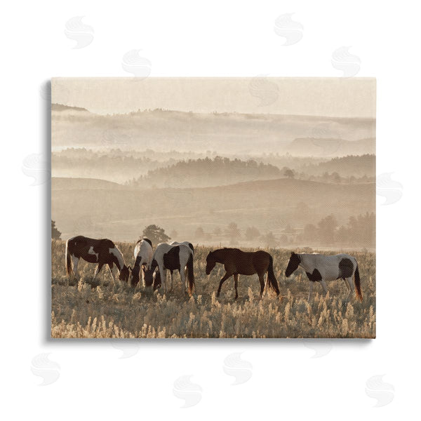 stupell industries Danita Delimont | Horses Grazing Rolling Hills Wall Art