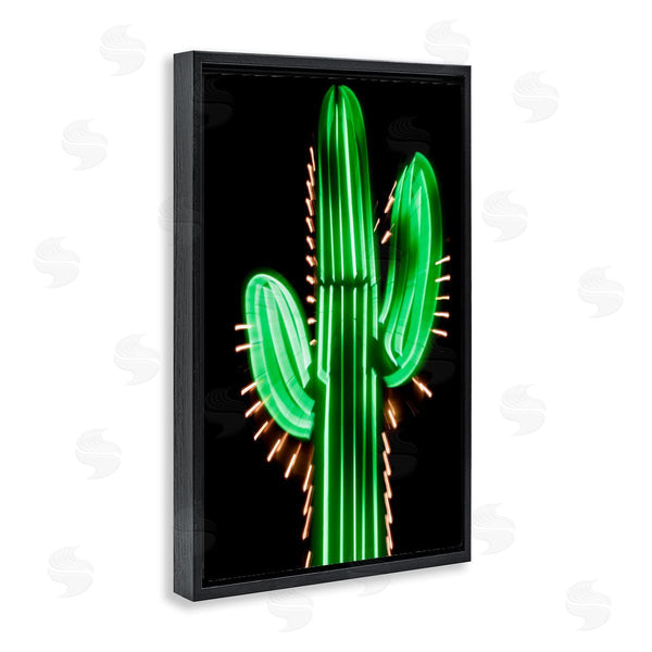 Stupell Industries Danita Delimont | Neon Lights Cactus
