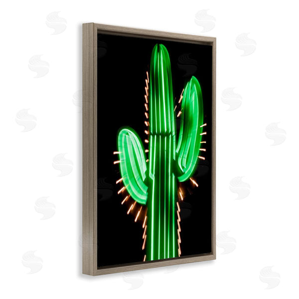 Stupell Industries Danita Delimont | Neon Lights Cactus