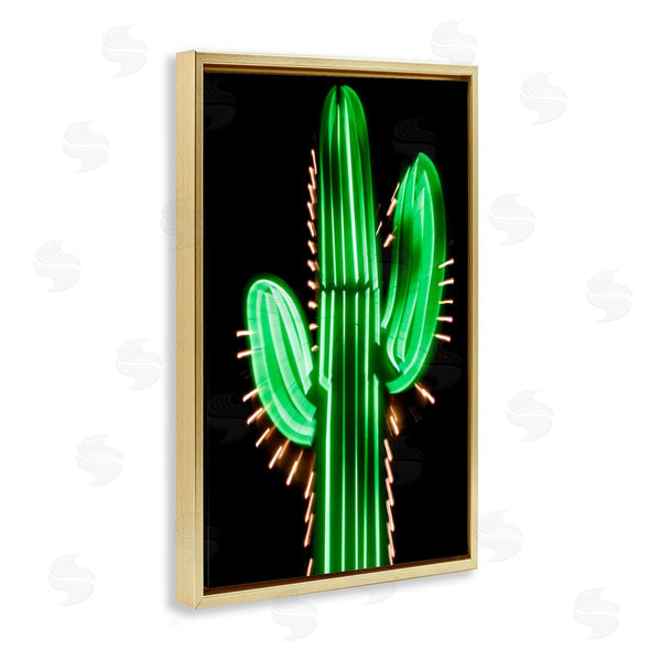 Stupell Industries Danita Delimont | Neon Lights Cactus