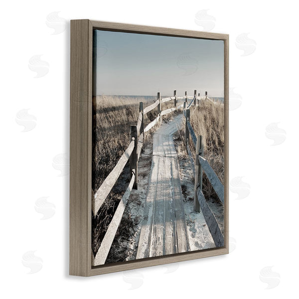 Stupell Industries Danita Delimont | Seaside Boardwalk Coastal Beach Wall Art