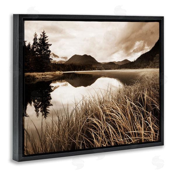 Stupell Industries Danita Delimont | Sepia Lake Reflection