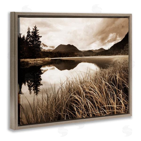 Stupell Industries Danita Delimont | Sepia Lake Reflection
