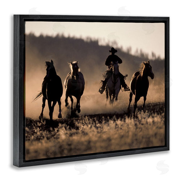 Stupell Industries Danita Delimont | Southwestern Cowboy At Sunset Wall Art