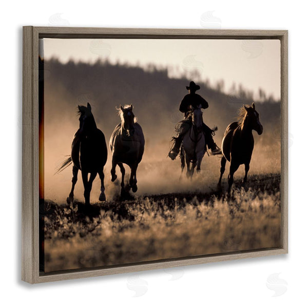 Stupell Industries Danita Delimont | Southwestern Cowboy At Sunset Wall Art