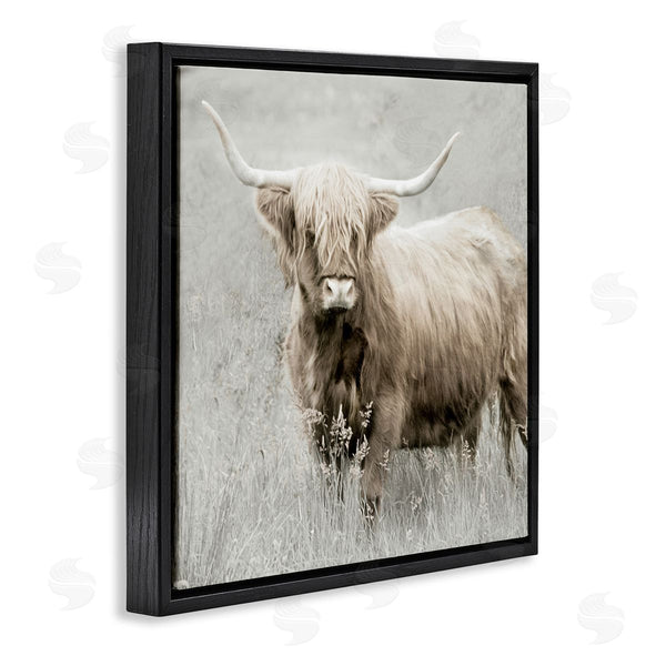 Stupell Industries Danita Delimont | Subtle Longhorn Cattle