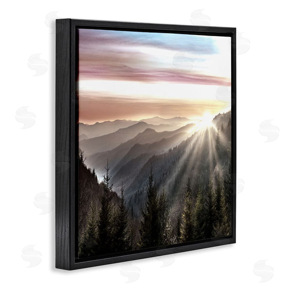 Stupell Industries Danita Delimont | Sun Rays Through Peaks Wall Art