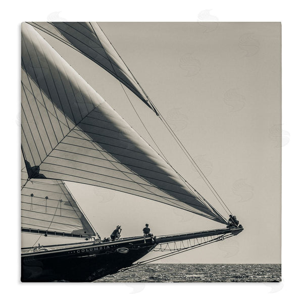 stupell industries Danita Delimont | Vintage Ocean Ship Photography People Resting on Bow Wall Art