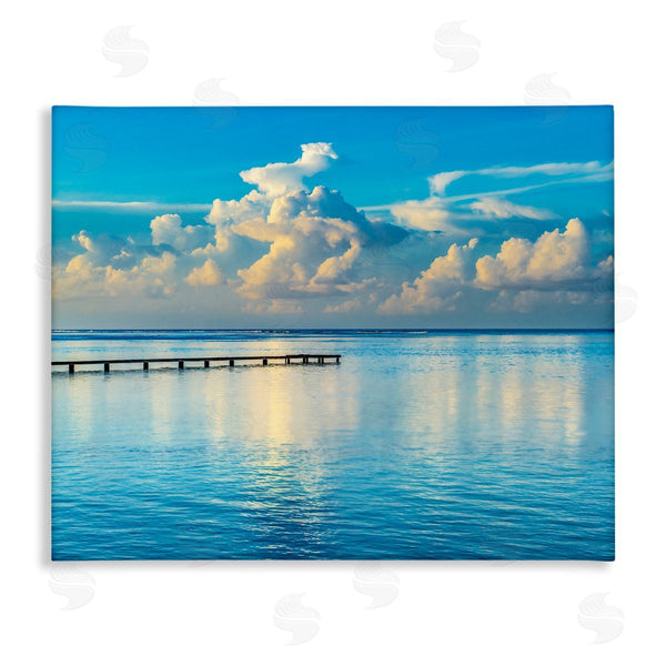 stupell industries Danita Delimont | Waterfront Dock Clouds