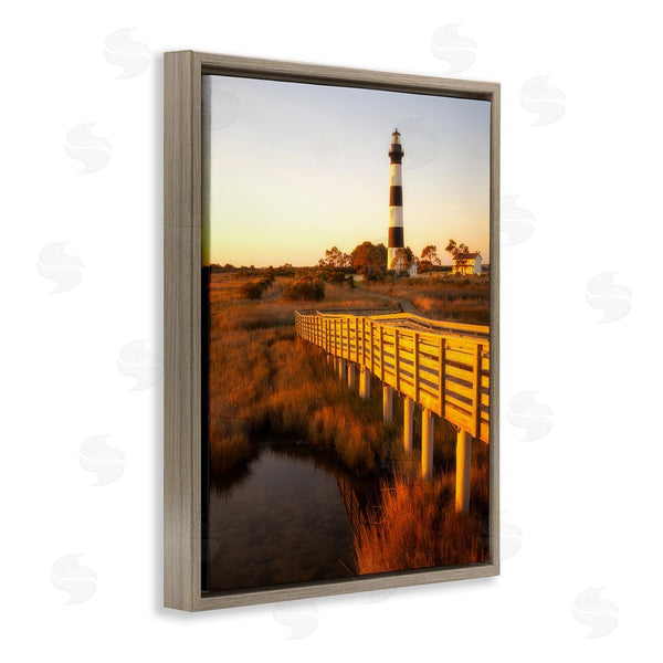 Stupell Industries Danny Head | Bridge To Lighthouse Wall Art