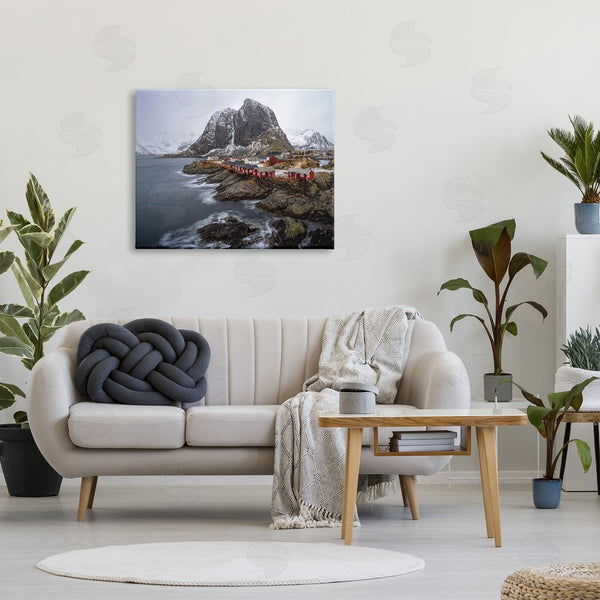 Stupell Industries Danny Head | Cliffside Nautical Town Wall Art