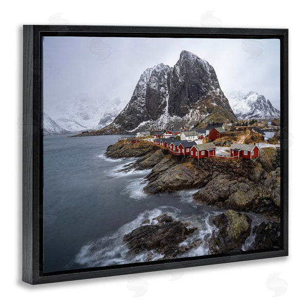 Stupell Industries Danny Head | Cliffside Nautical Town Wall Art