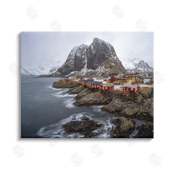 stupell industries Danny Head | Cliffside Nautical Town Wall Art