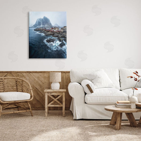 Stupell Industries Danny Head | Coastal Ocean Village Wall Art