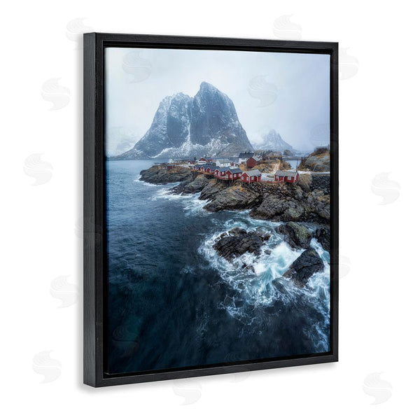 Stupell Industries Danny Head | Coastal Ocean Village Wall Art