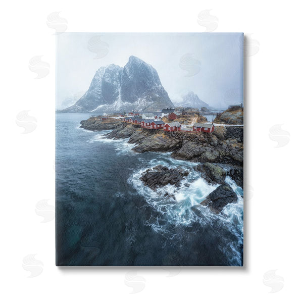 stupell industries Danny Head | Coastal Ocean Village Wall Art