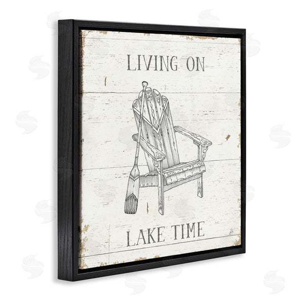 Stupell Industries Daphne Brissonnet | Living On Lake Time