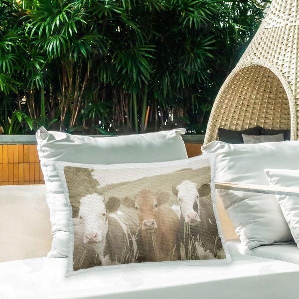 Stupell Industries Daphne Polselli | Cows In Rural Field