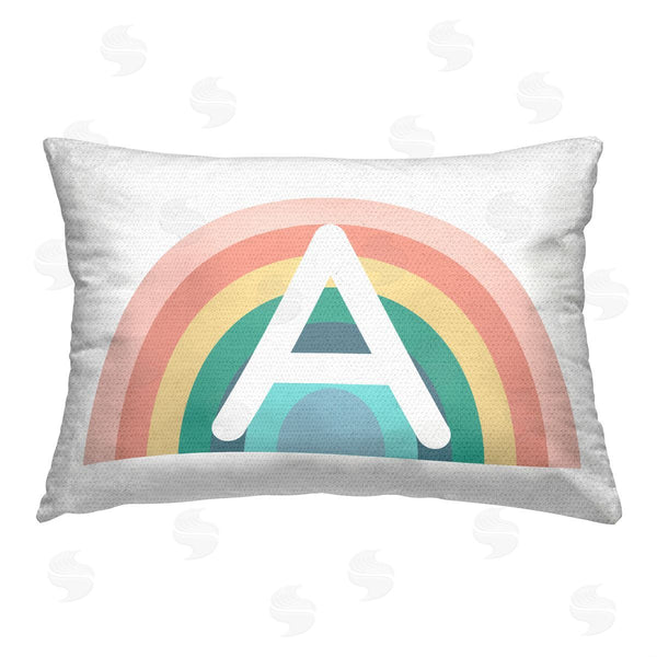 Stupell Industries Daphne Polselli | Rainbow Initial A