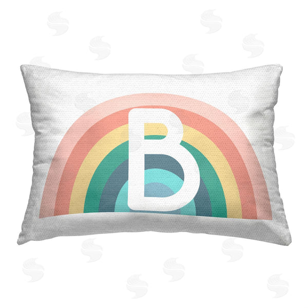 Stupell Industries Daphne Polselli | Rainbow Initial B