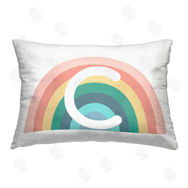 Stupell Industries Daphne Polselli | Rainbow Initial C