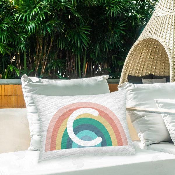 Stupell Industries Daphne Polselli | Rainbow Initial C