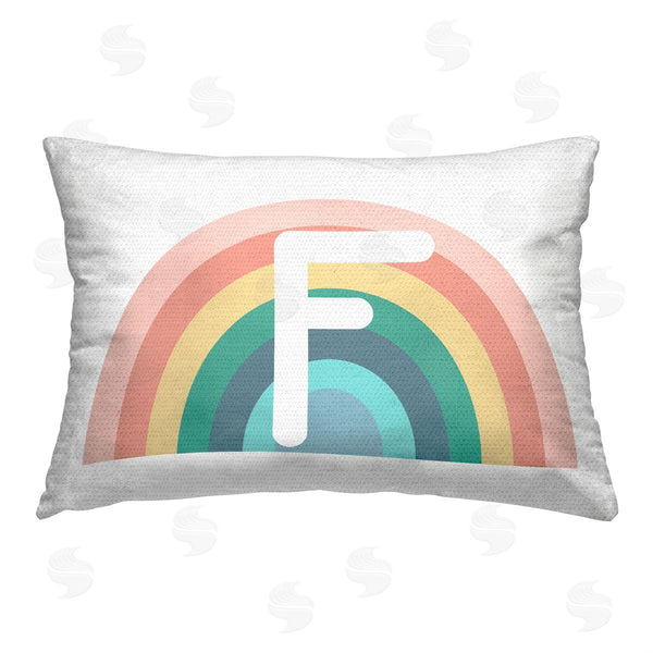 Stupell Industries Daphne Polselli | Rainbow Initial F