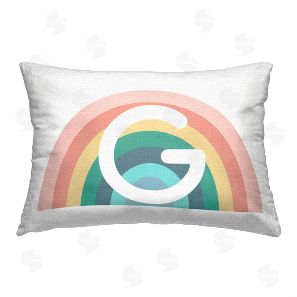 Stupell Industries Daphne Polselli | Rainbow Initial G