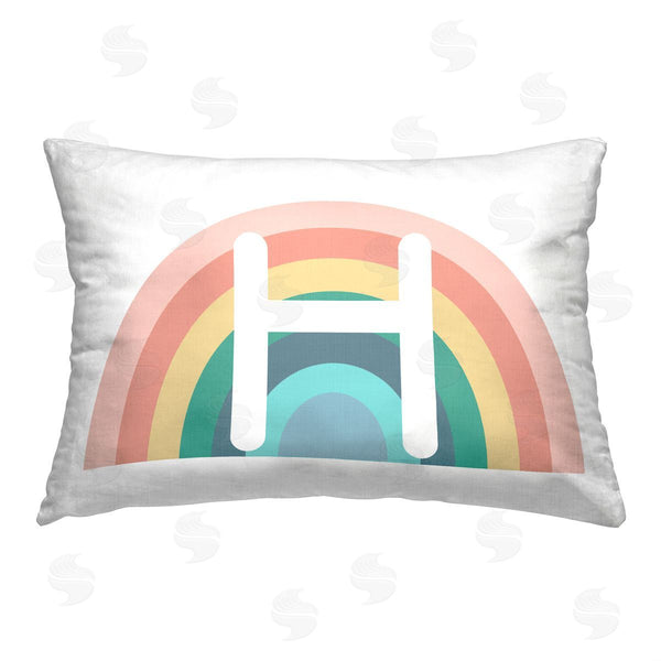 stupell industries Daphne Polselli | Rainbow Initial H
