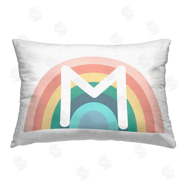 Stupell Industries Daphne Polselli | Rainbow Initial M