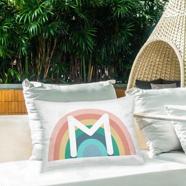 Stupell Industries Daphne Polselli | Rainbow Initial M
