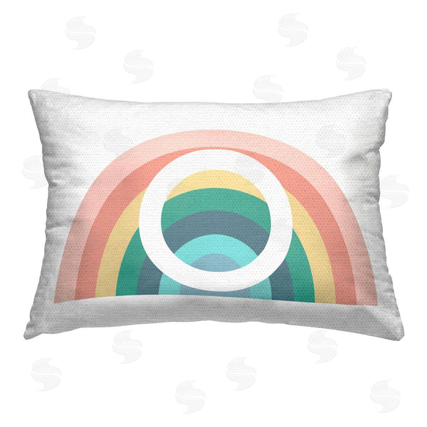 Stupell Industries Daphne Polselli | Rainbow Initial O