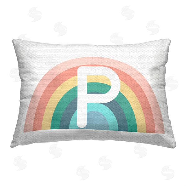 Stupell Industries Daphne Polselli | Rainbow Initial P