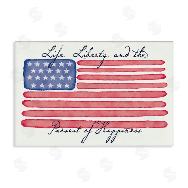stupell industries Darlene Seale | All American Patriotic Phrase Wall Art