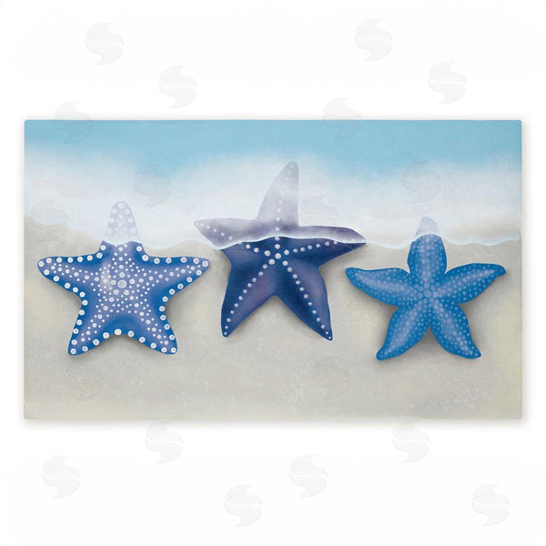 stupell industries Darlene Seale | By The Shore Starfish Non-Woven Door Mat
